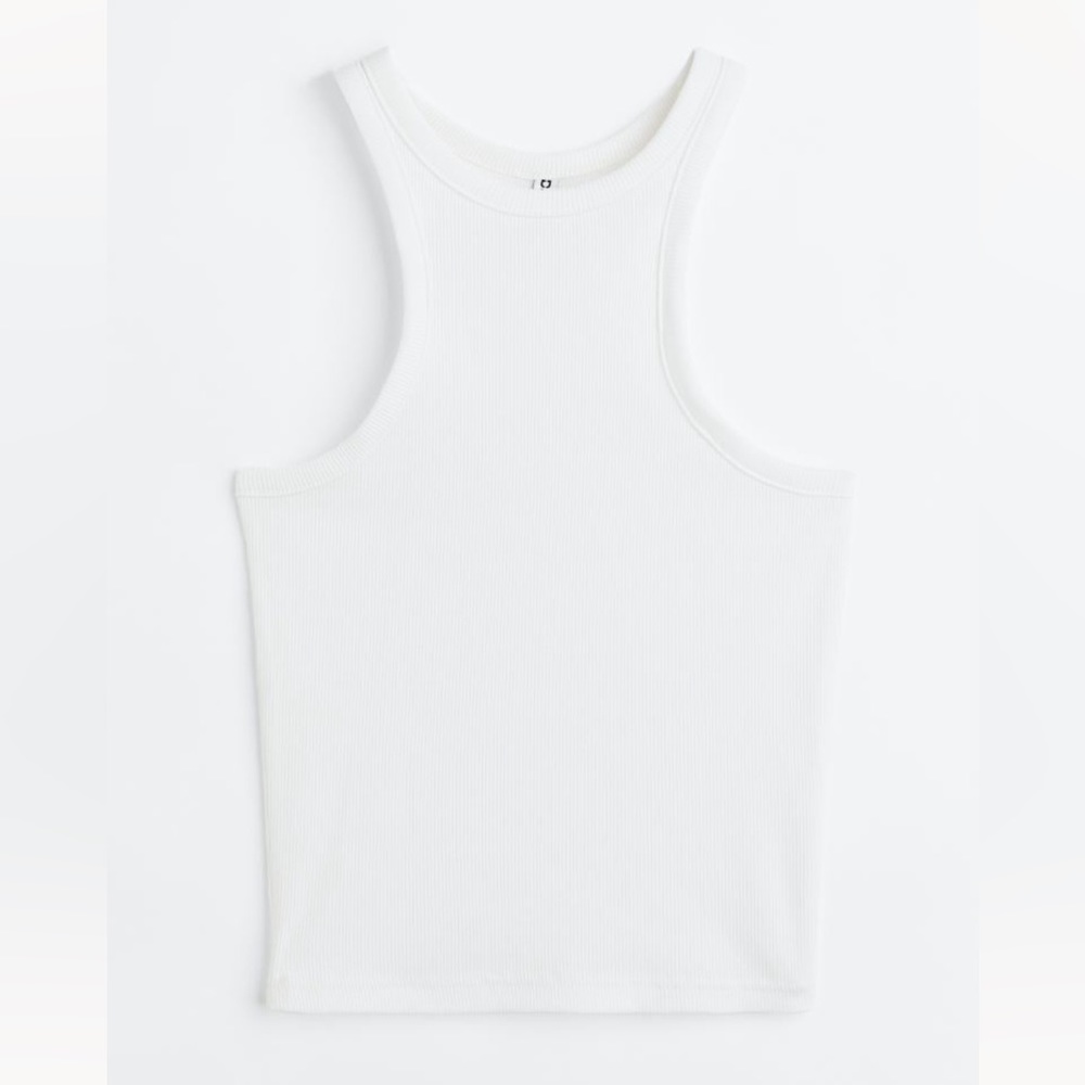 H&M cropped vest top | NWOT - Picture 3 of 9